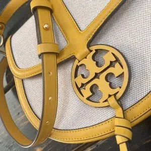 Tory Burch Bags Tory Burch Miller Canvas Quadrant Saddle Bag